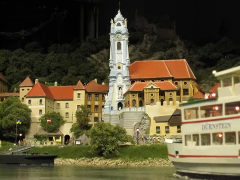 Anlage Dürnstein in den Fürther Miniaturwelten