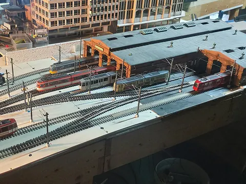 Anlage Großstadt in den Fürther Miniaturwelten
